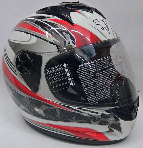 Casco Moto M.Robert W2 Rojo Red Talla / Size XL | eBay