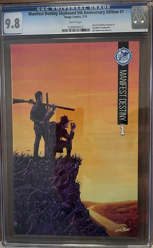 Image Comics MANIFEST DESTINY #1 Skybound 5th Anniversary Variant CGC 9.8!