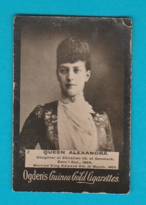 OGDENS GUINEA GOLD - NO. 2  -  QUEEN  ALEXANDRA  -  1901