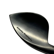 4/4 Violin Chinrest Words Logo Laser Carving Custom Order Ebony Wood Chinrest