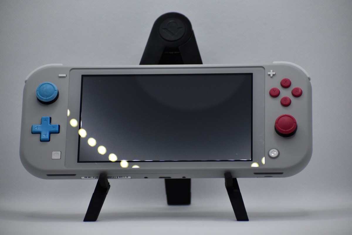 Switch Lite グレー ポケットモンスターバイオレット付 Nitendo Switch Lite Zacian and Zamazenta Game Console - Gray