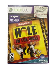 Hole in the Wall Deluxe Edition (Microsoft Xbox 360, 2011) Complete