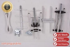 200 Mile Yagi HD TV Antenna Outdoor Digital Signal UHF VHF Attic Roof Mount