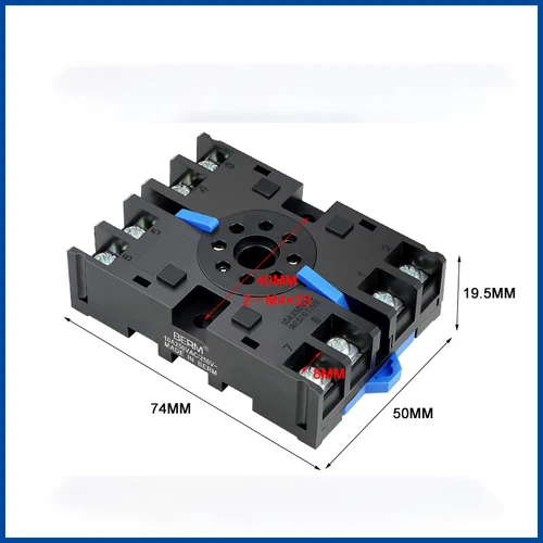 Socket Relay Base For PYF08A PTF08A PF085A 6 Pin 8 Pin 11 Pin 14 Pin -All Size - Picture 19 of 23