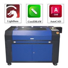 100W CO2 incisione laser macchina Incisione laser taglio macchina 900x600MM