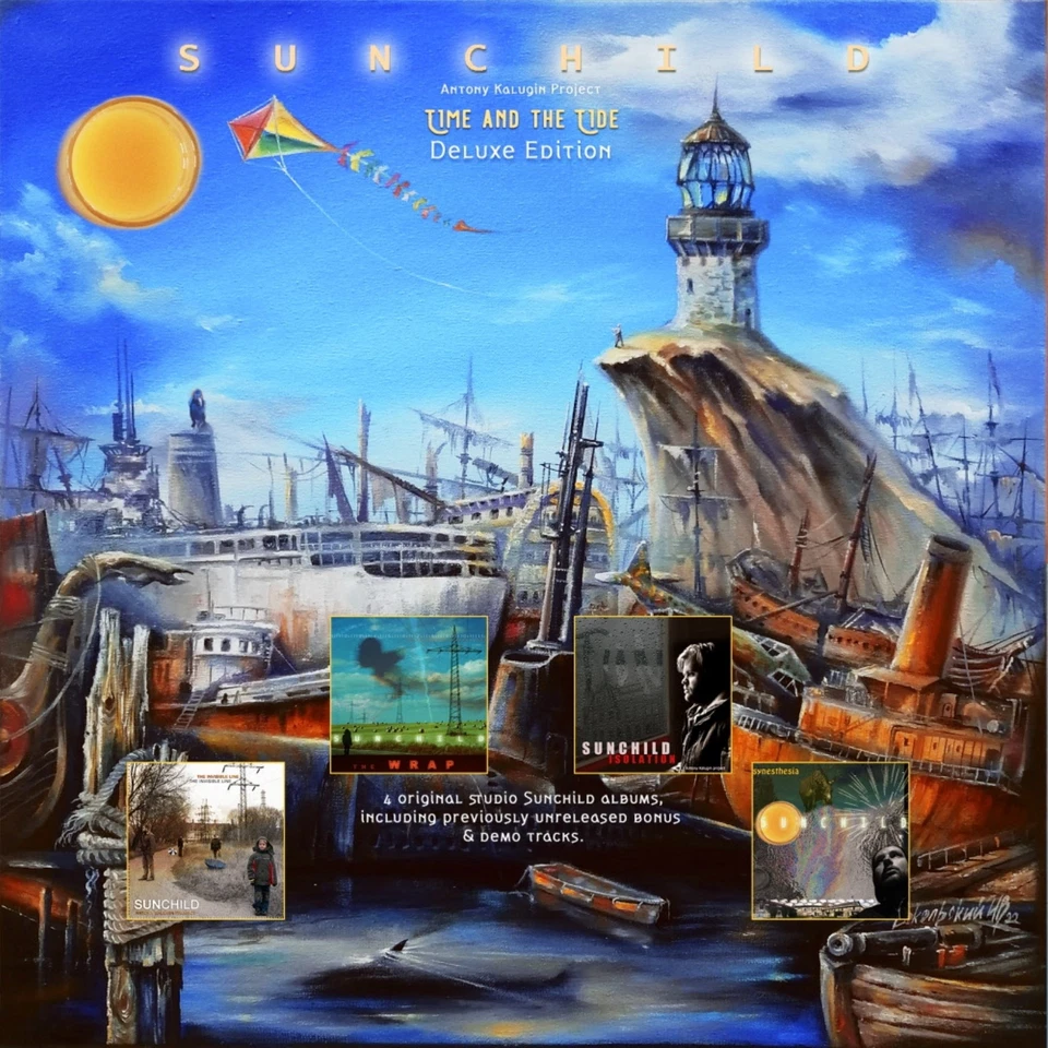 Sunchild - Time And The Tide - 4 CD Box                  (Caerllysi Music)(neu)° - Bild 1 von 1