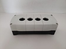ALLEN BRADLEY 800F-4PM PUSHBUTTON ENCLOSURE 4 HOLE PLASTIC SERIES A