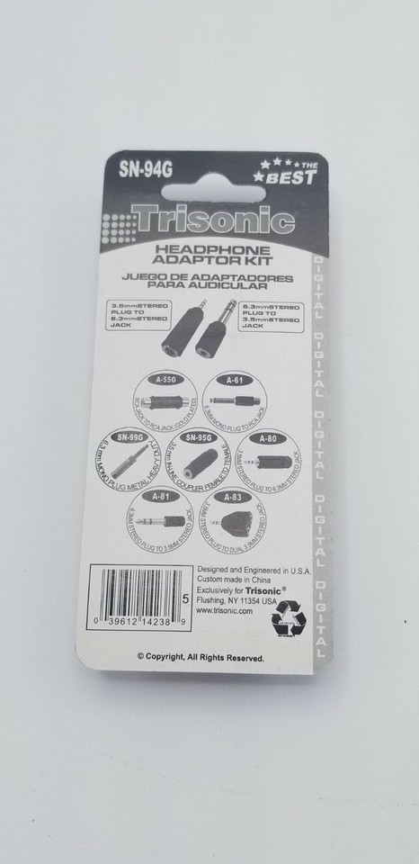 TRISONIC Adapter Kit SN-94G NEW | eBay