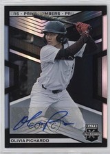2023 Elite Extra Edition Prime Numbers A Signatures Olivia Pichardo Auto 03j5