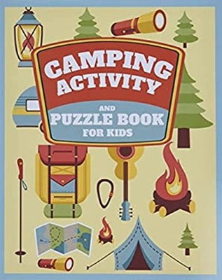 Camping Activity and Puzzle Book for Kids : Fun Camp Themed Word