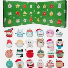 ORIGINAL Squishmallows Micromallows Advent Calendar 2024-5 Christmas Plushies