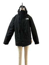 The North Face Boys Large Black DryVent Hooded Waterproof Insulated Jacket