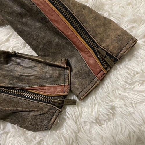 Wilson's Leather Dyed Leather Motorcycle Jacket, XL limited From JAPAN◎ - Picture 14 of 20