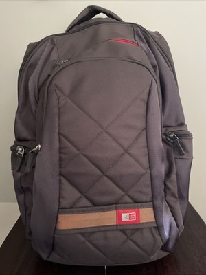 Case Logic 14'' Laptop Backpack, Gray, Nice Preowned Cond.
