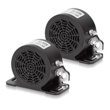 Backup Alarm 110dB 12V-80V DC Waterproof Industrial Heavy-Duty Backup Reverse