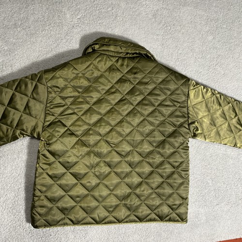 NWT Industry Republic Jacket Size S/P Green Puffer **MISSING 2 Buttons** - Picture 11 of 12