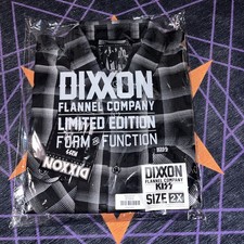 DIXXON KISS DRESSED TO KILL Collab Limited Edition Flannel Men's 2XL