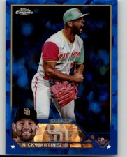 2023 Topps Chrome Update Sapphire Edition Nick Martinez #USCS10 San Diego Padres