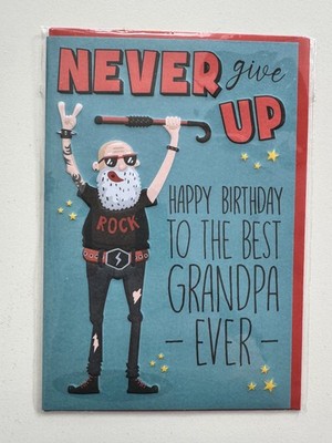 LEGAMI Glückwunschkarte ''Never give up''