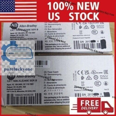 1606-XLE240E SER B DC Power Supply 1606XLE240E New Factory Sealed NEW PLC