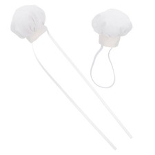  2 Pcs Dolls Dress up Cute Chef Hat Kitchen Tiny Cooking Cap Miniature