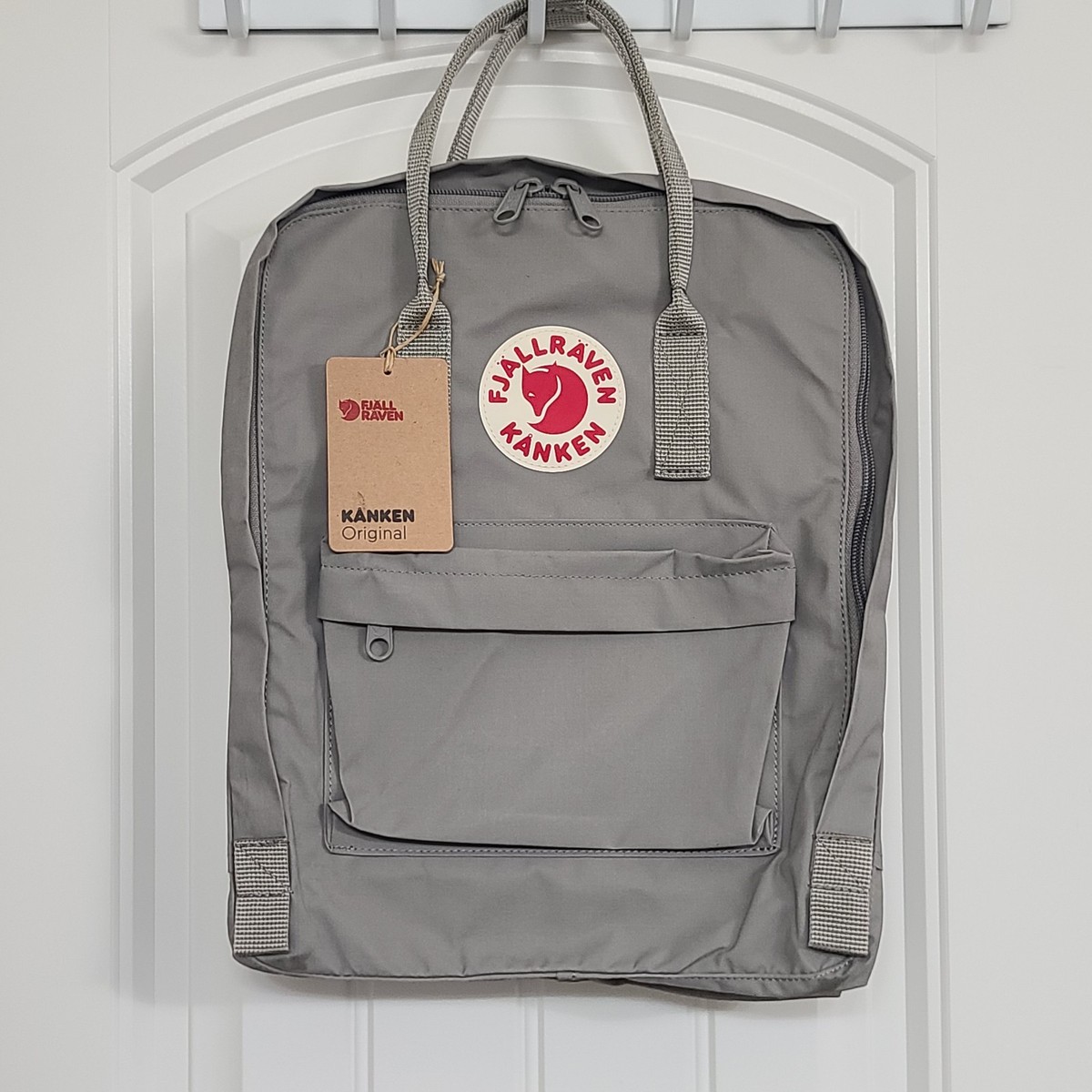 Fjallraven Kanken F23510 Backpack - 021 Fog NWT | eBay