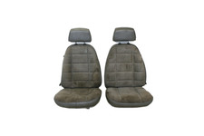 Jeep Cherokee Xj 84-01 2 Door Front Driver Passenger Seat Pair Gray Grey Jeep Cherokee Xj 84-01 2 Door Front Driver Passenger Seat Pair Gray Grey