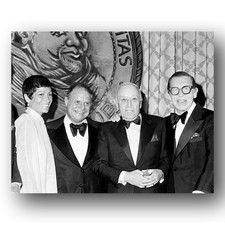 Don Rickles George Raft Milton Berle Barbara Sklar Photo 8x10 1970s Friars Club