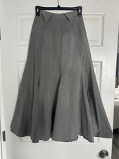 Vintage Rough Rider Western Gray Skirt Size 3/4