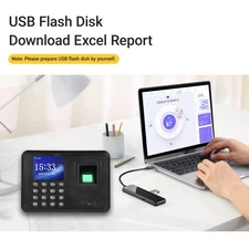 1-Biometric Time Clock Attendance Machine For Employees Access Control VKLU
