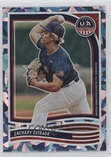 2024 Panini Stars and Stripes Crystals 21/25 Zachary Estrada #113 11pj