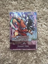 Kouzuki Oden One Piece TCG OP13-063 Prem Best Selection Vol. 5 English Alt Promo