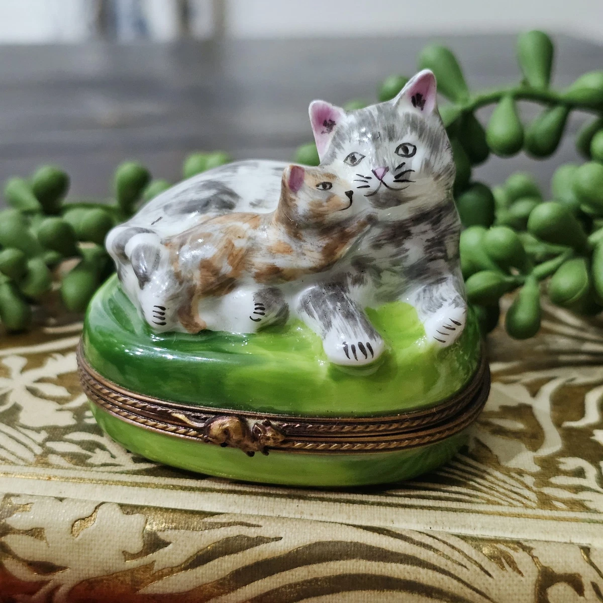 Limoges Cat Box for sale | eBay