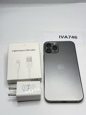 Apple iPhone 12 Pro 256GB - Graphite - Factory Unlocked - Good Condition- 