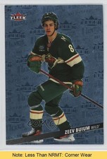 2025 Upper Deck Fleer Ultra Medallions Platinum /100 Zeev Buium #M-12 READ 1u0d