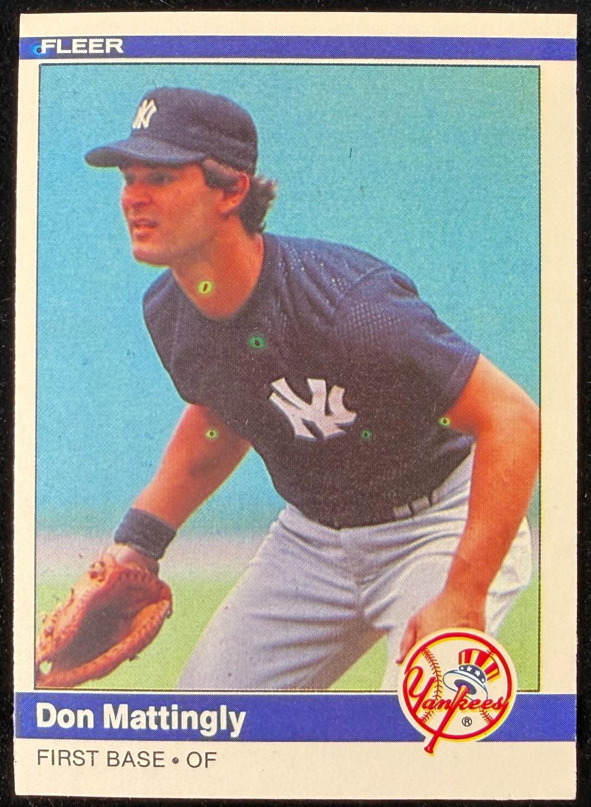 1984 Fleer #131 - Don Mattingly - New York Yankees - Rookie Card RC