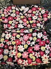 Tweety Bird Scrub Top XS