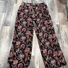 Ulla Johnson Valencia Pant Viola Floral Paisley Wide Leg Trouser | Size 14