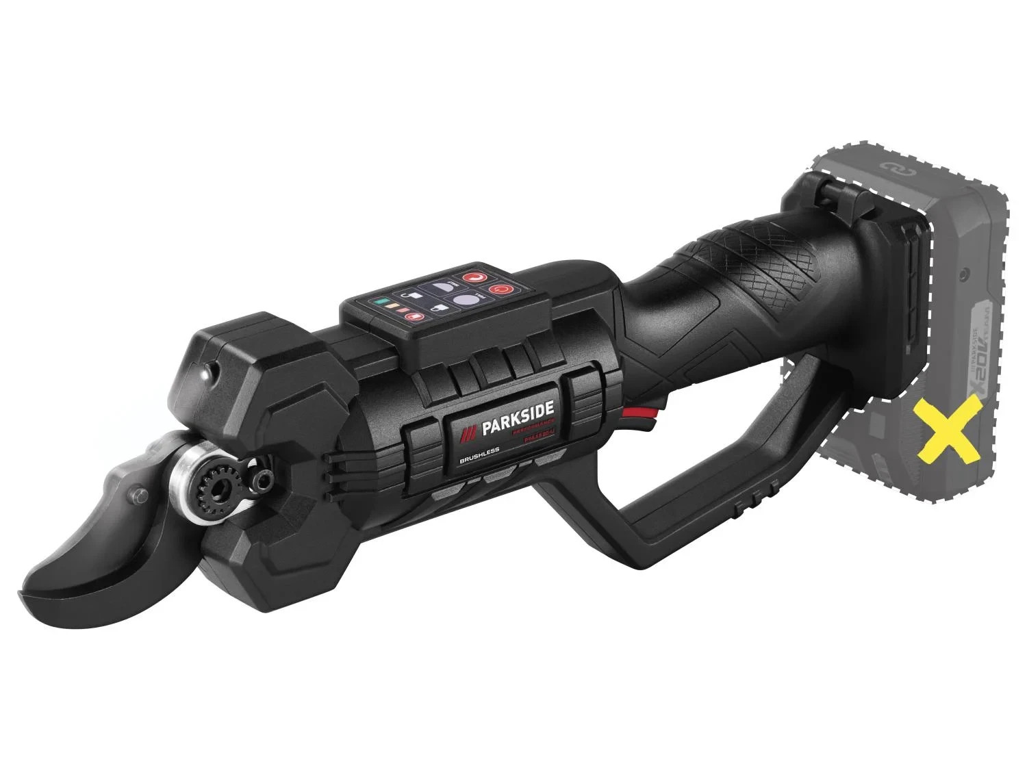 CESOIA POTATURA PARKSIDE A BATTERIA 20V BRUSHLESS PPAAS 20-LI PERFORMANCE