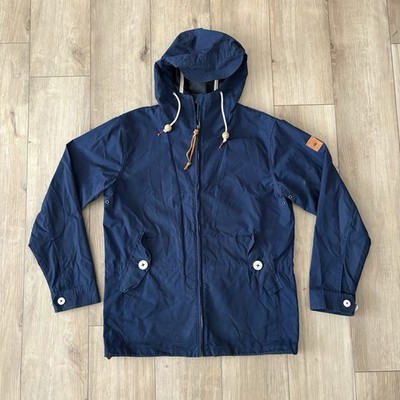 Penfield Jacket Mens Size Small Full Zip Hudson Wax 65/35 Navy Blue