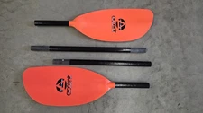 Accent Rage 4pc Whitewater Paddle 210cm R45/L45 offset