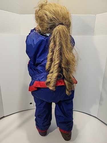 Vintage 1998 Polsky Standing Hide & Seek Decor Doll 28.5"