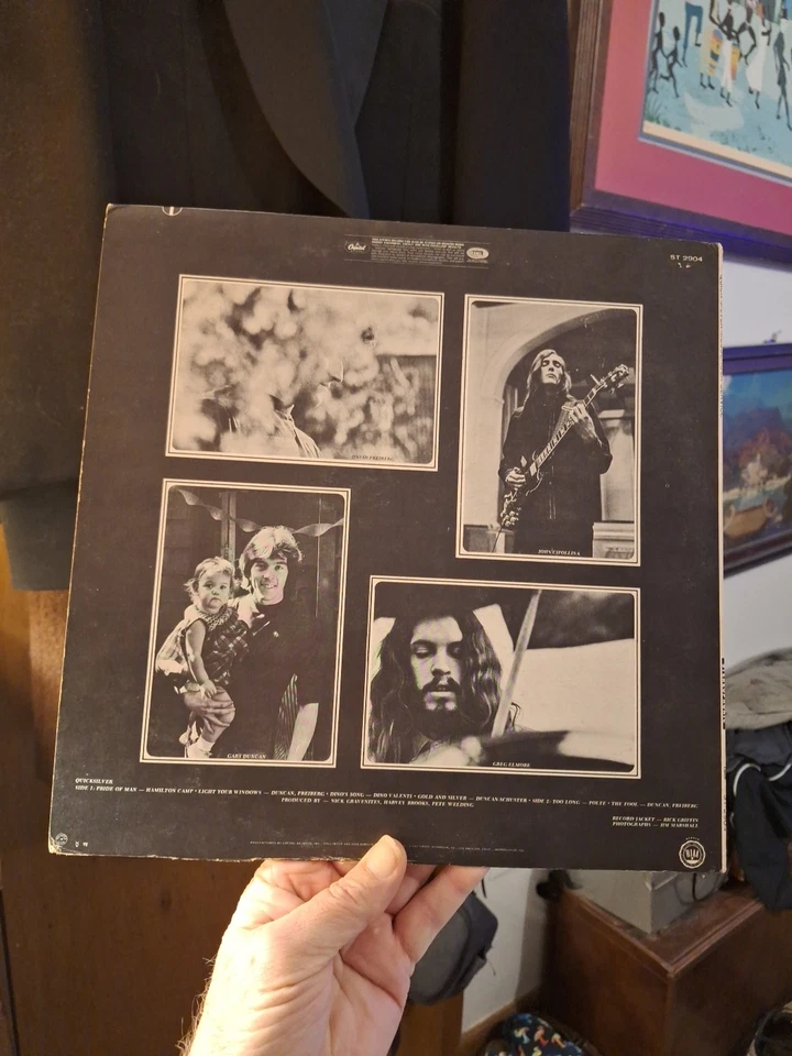 QUICKSILVER MESSENGER SERVICE - S/T 1968 1st US LP VG Capitol ST-2904 - Image 4 of 4