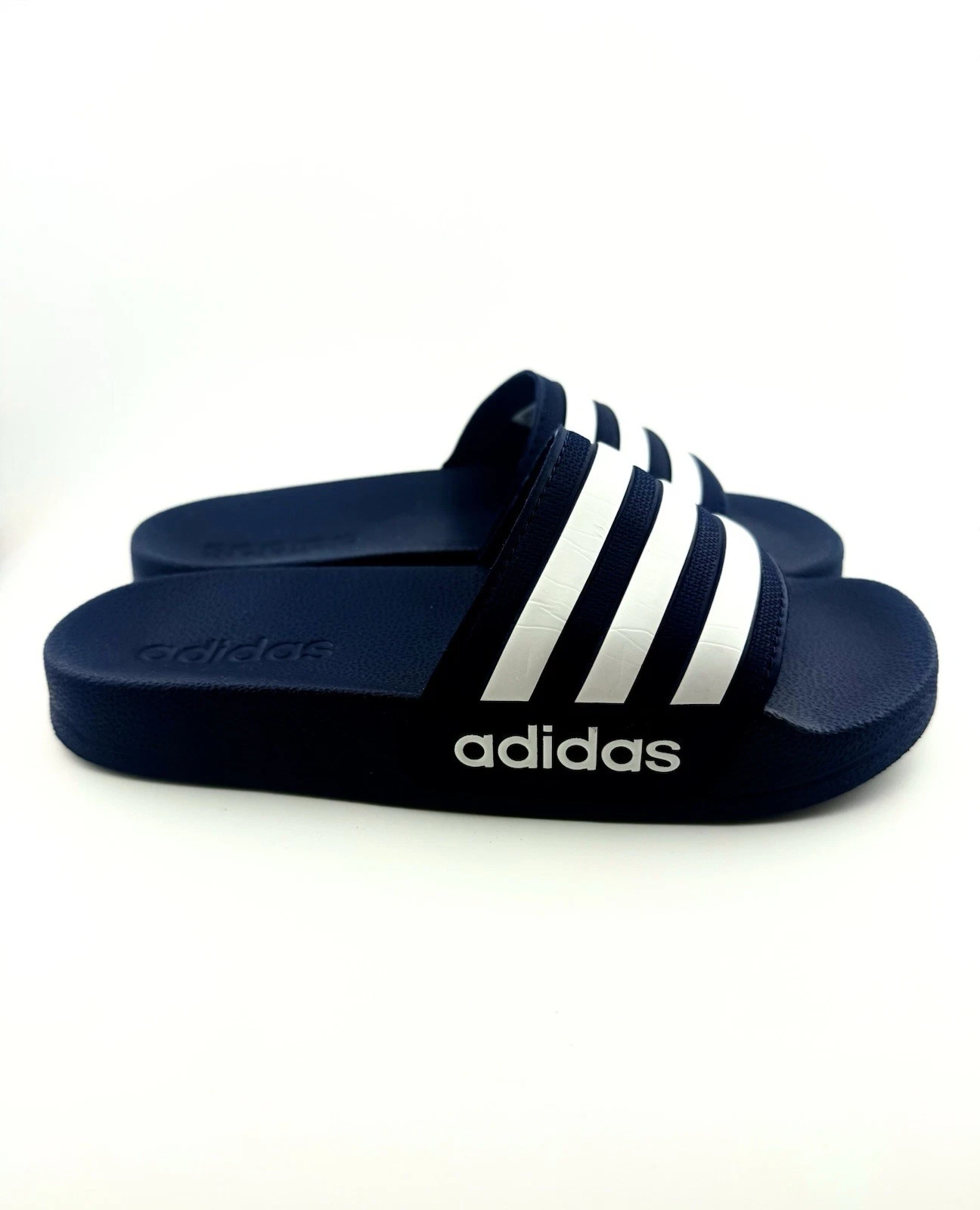Infradito da doccia Adidas blu navy nuove senza etichette Adilette Youth taglia 1