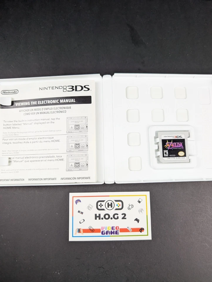 The Legend of Zelda: Majora's Mask 3D (Nintendo 3DS) Completo Probado Canadiense Se Foto 2 de 2