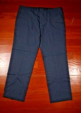 Kenneth Cole Reaction Men’s Dark Gray Flat Front Dress Slacks 40x32