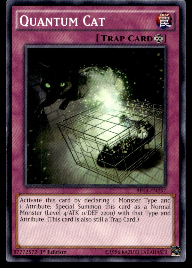 Quantum Cat - BP03-EN237 - 1st Edition - YuGiOh