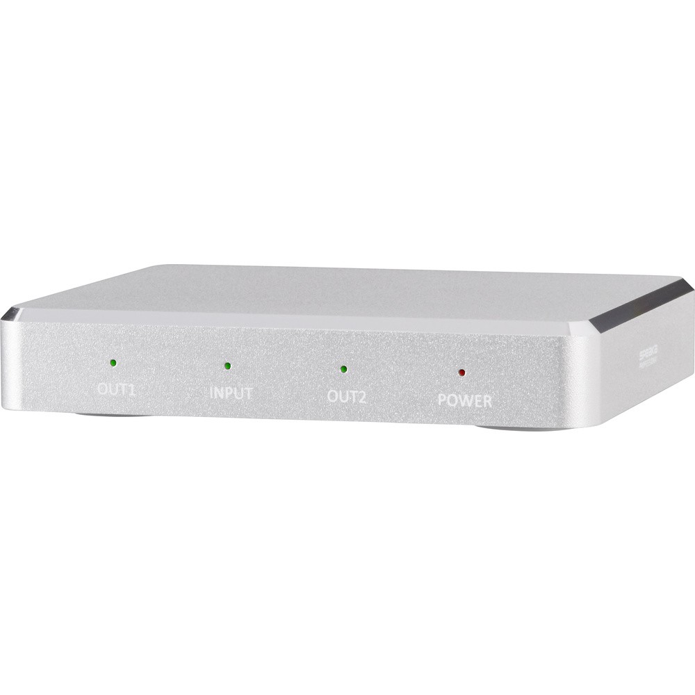 Профессиональный 2-портовый HDMI-разветвитель SpeaKa из алюминиевого сплава, Ultra HD-fähi...