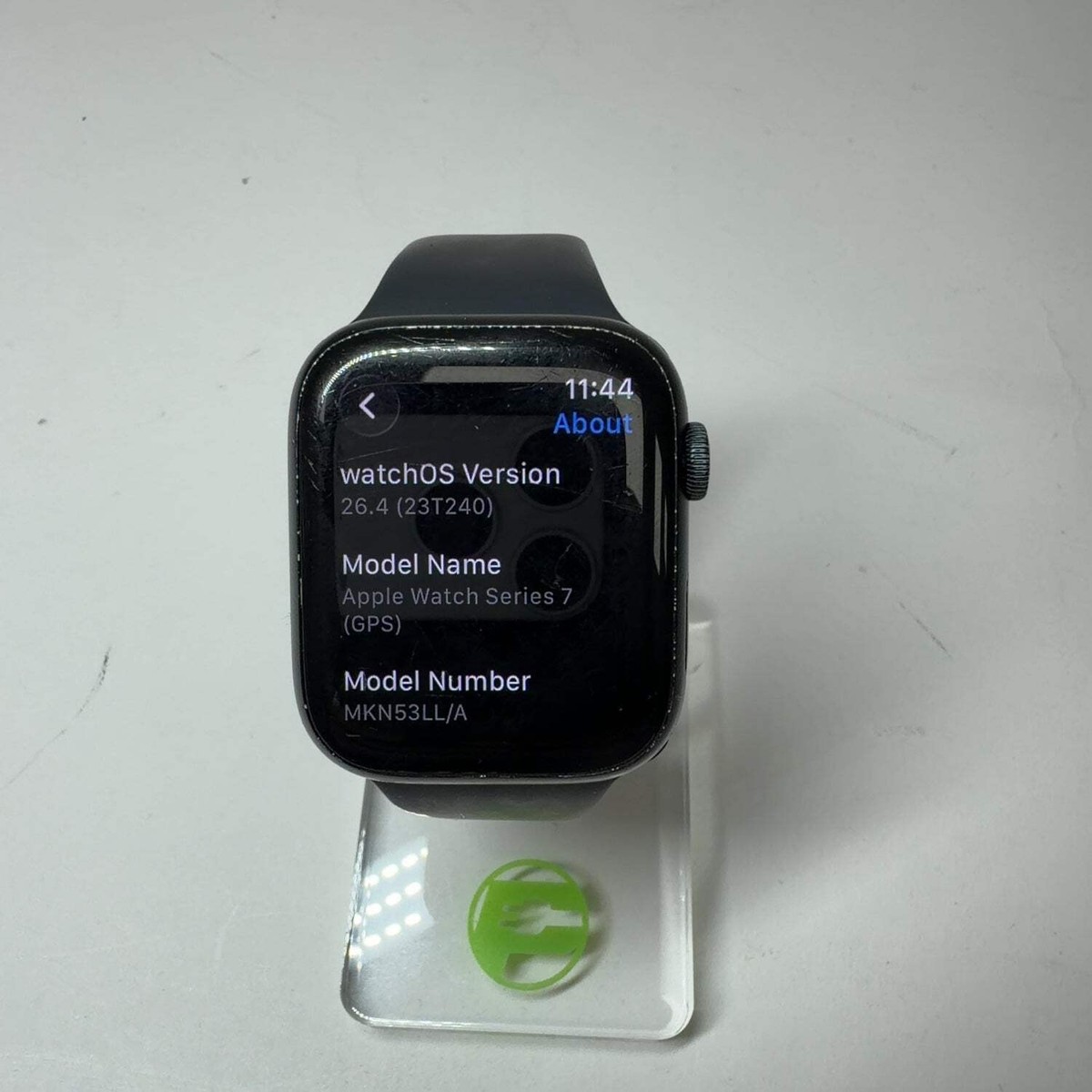 GPS Only Apple Watch Series 7 45MM Midnight Aluminum MKN53LL/A | eBay