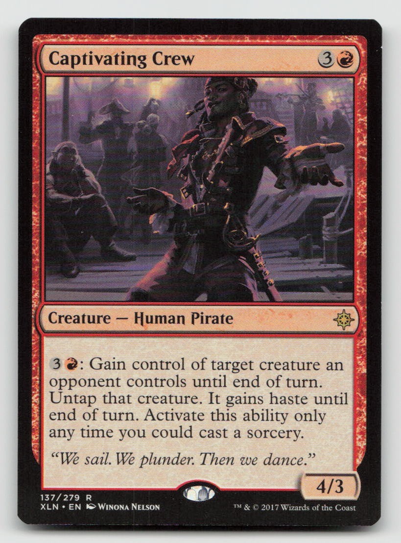 Magic: The Gathering Captivating Crew 137 Ixalan NM